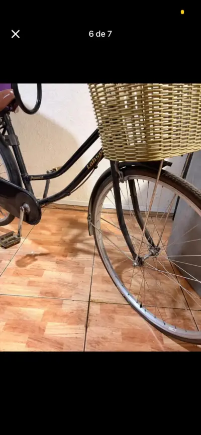 Bicicleta de reparto con canastos - miniatura 6