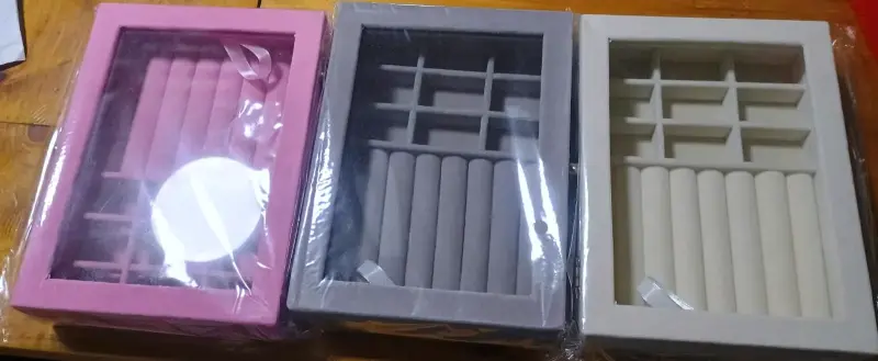 Set de cajas organizadoras de joyas