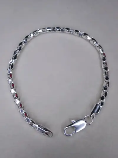 Cadenas de plata con diferentes dijes - miniatura 7