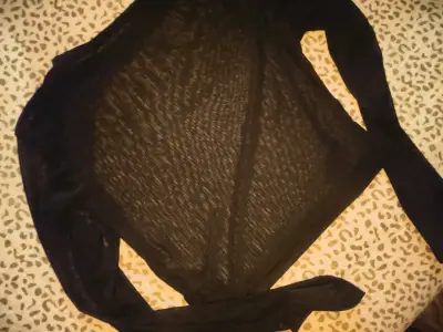 Body negro transparente - miniatura 1