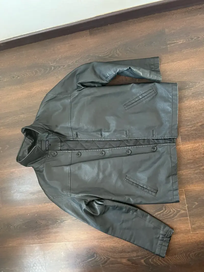 Chaqueta de cuero negra - 2