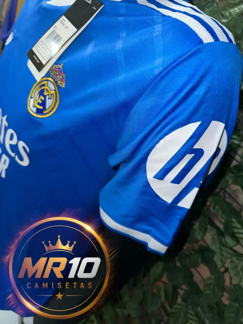 Camiseta azul Real Madrid - 4