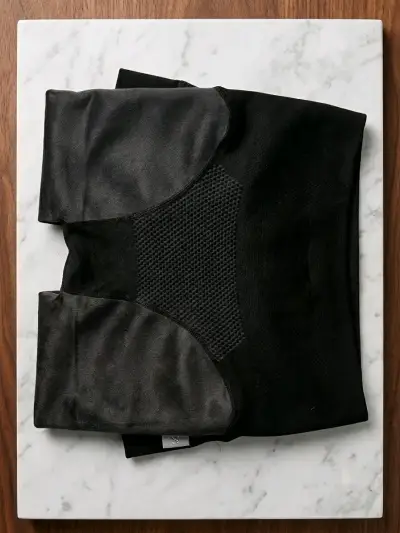 Pantys efecto faja y efecto piel negro - miniatura 1