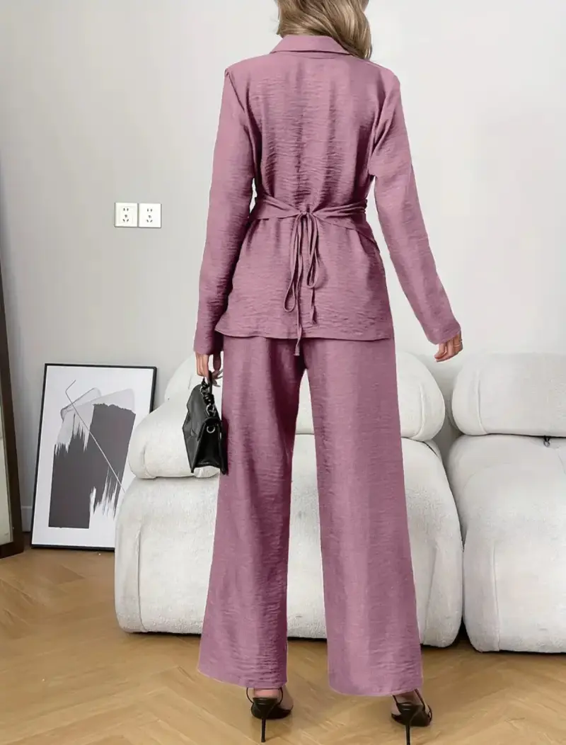 Conjunto lila de dos piezas - 2