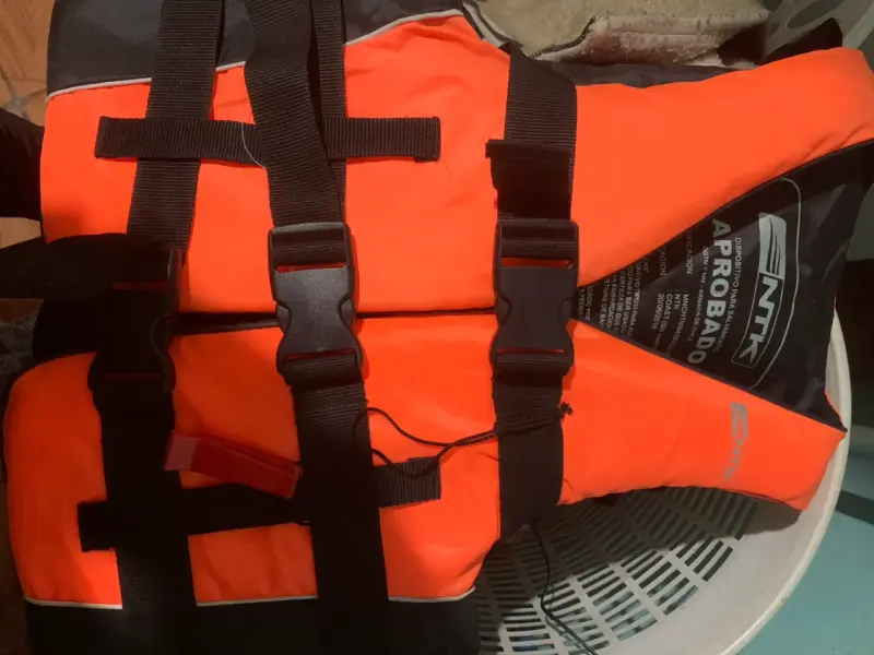 Chaleco salvavidas naranja NTK - 1