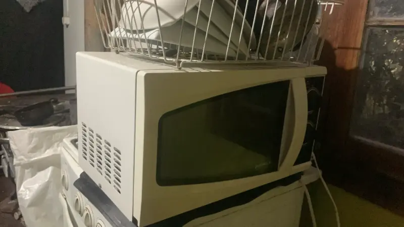 Microondas blanco usado