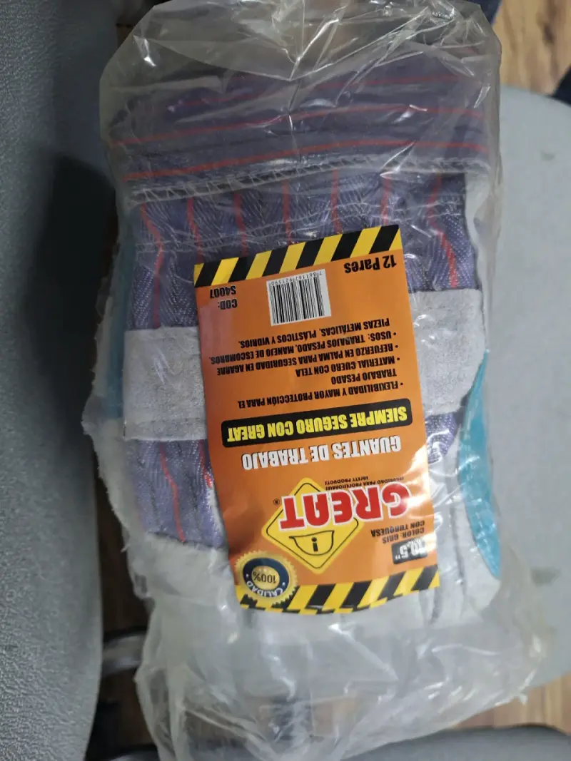 Guantes de trabajo reforzados 12 und - 2