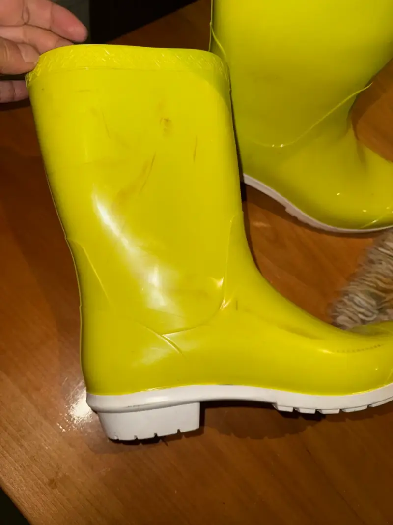 Botas de lluvia amarillas ugg - 4