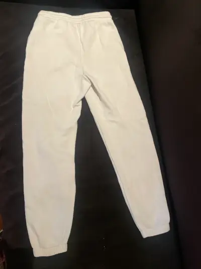 Pantalones de buzo blancos niña - miniatura 3