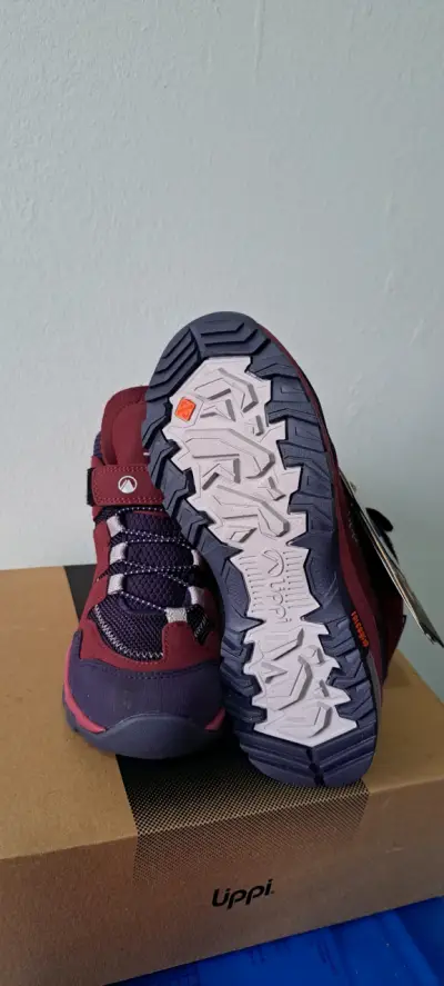 Botines outdoor burdeos Uppi - miniatura 4