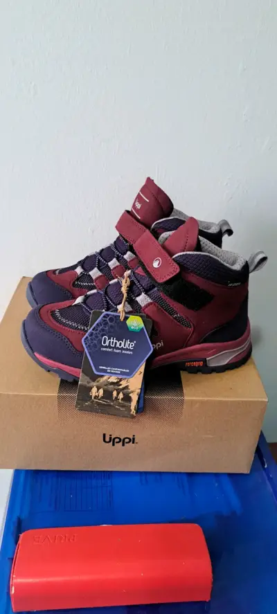 Botines outdoor burdeos Uppi - miniatura 6