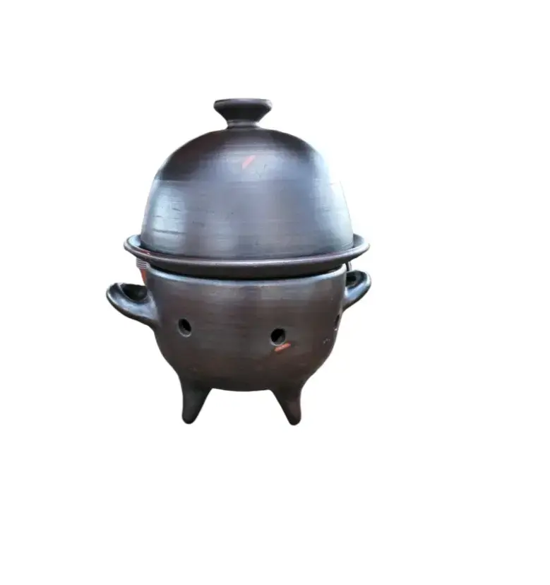 Barbacoa de cerámica negra - 6