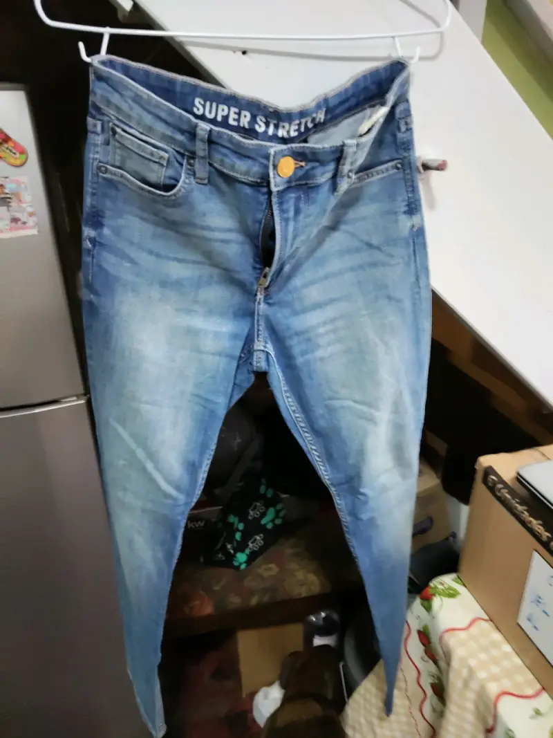 Jeans azules desgastados - 6