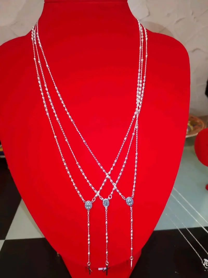 Set de aros y anillos de plata - 5