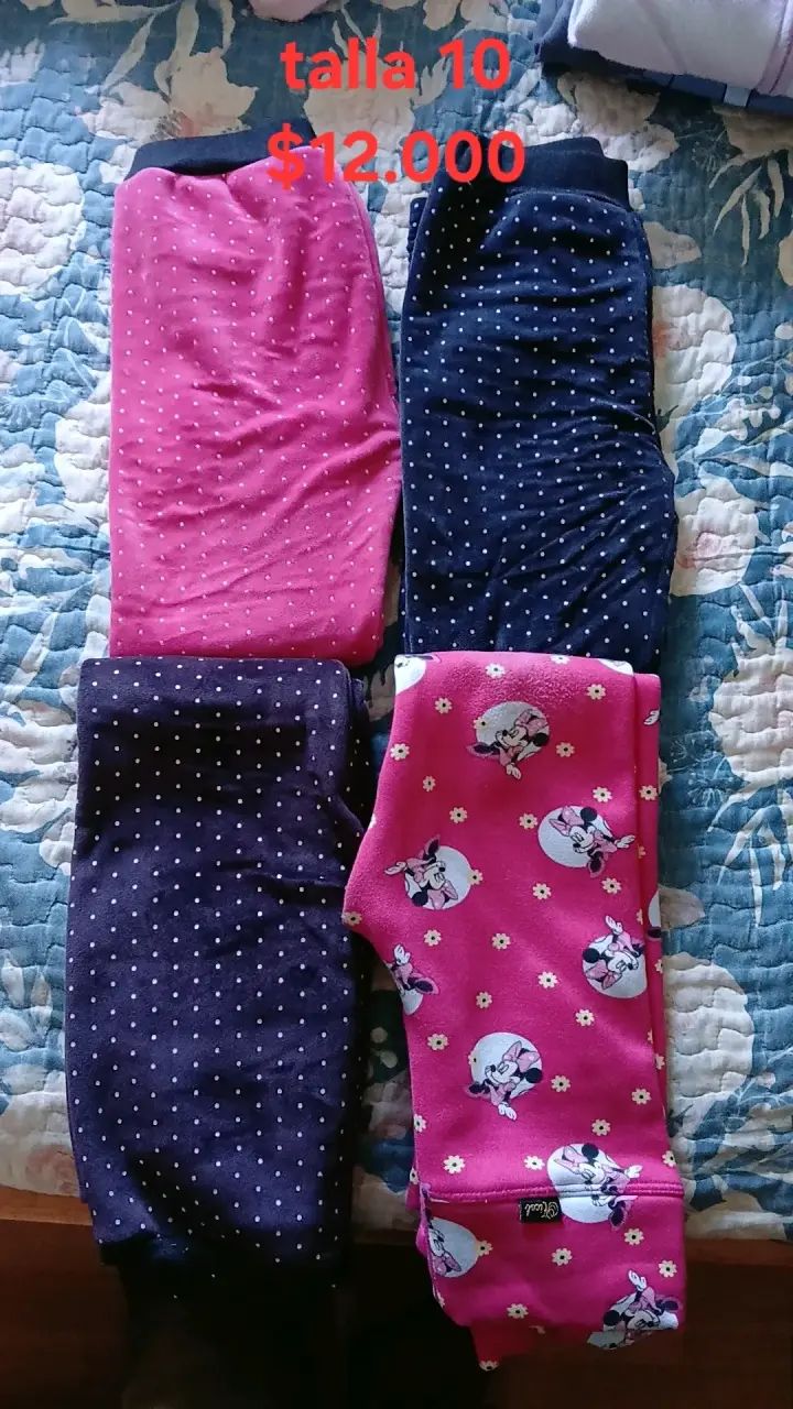Polerón Stitch y polar lila talla 10 - 4