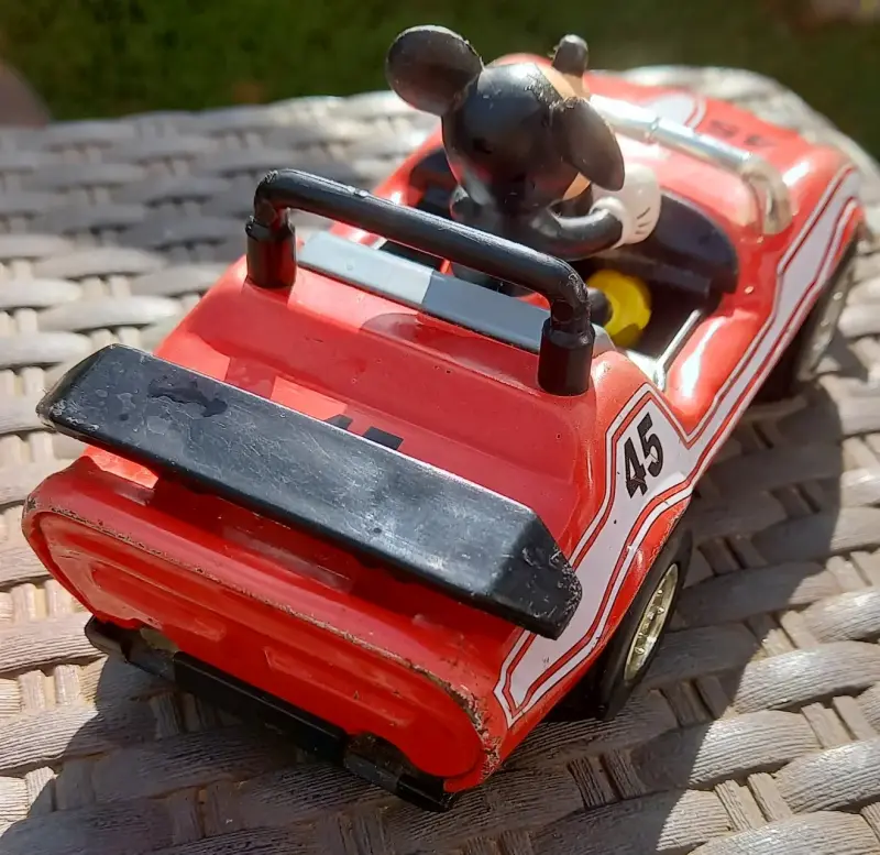 Mickey Mouse  Auto de juguete rojo con piloto - 4
