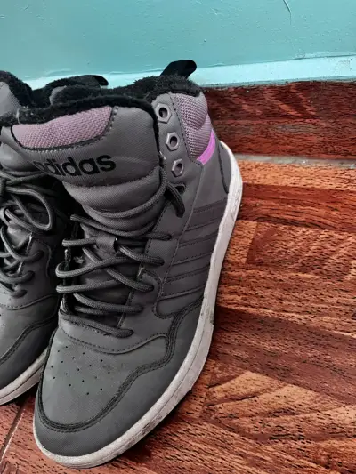 Zapatillas deportivas grises Adidas - miniatura 1