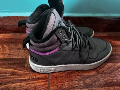 Zapatillas deportivas grises Adidas - miniatura 2
