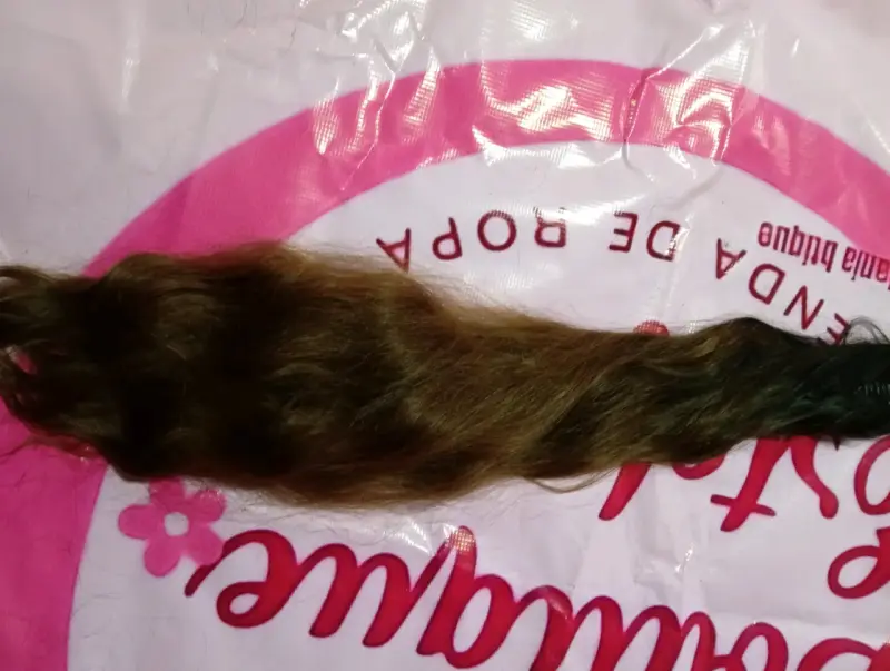 Extensión de cabello ondulada