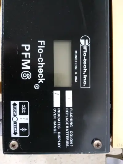 Medidor de flujo Flo-check PFM6 - miniatura 1