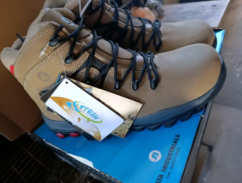 Botas de seguridad beige - 2