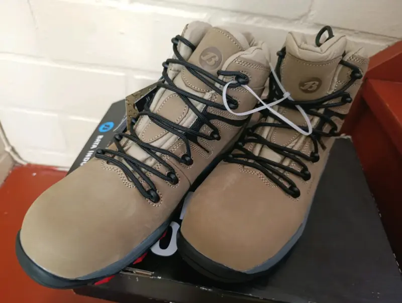 Botas de seguridad beige - 4