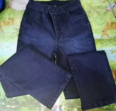 Jeans Wados azul oscuro para mujer - miniatura 1