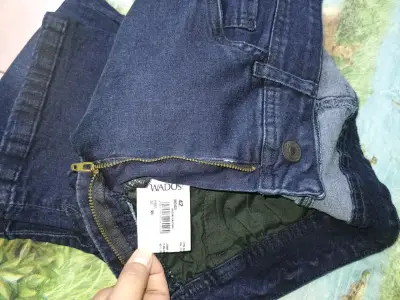 Jeans Wados azul oscuro para mujer - miniatura 3