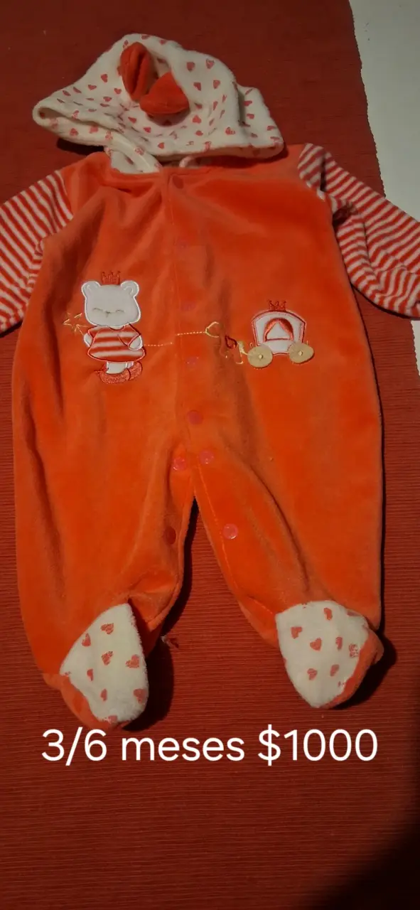 Pijama rosado bebé 3-6 meses - 4