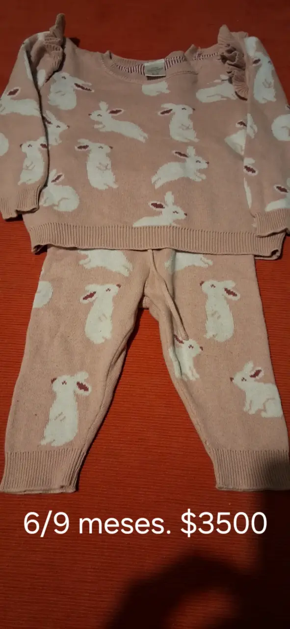 Pijama rosado bebé 3-6 meses - 6