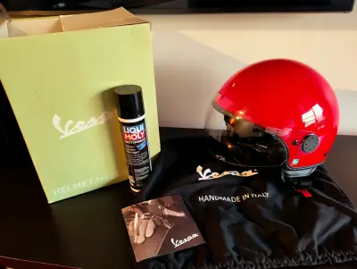 Casco de moto vespa - miniatura 3