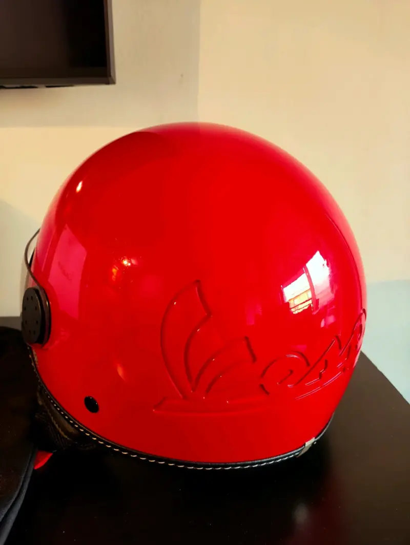 Casco de moto vespa - 4
