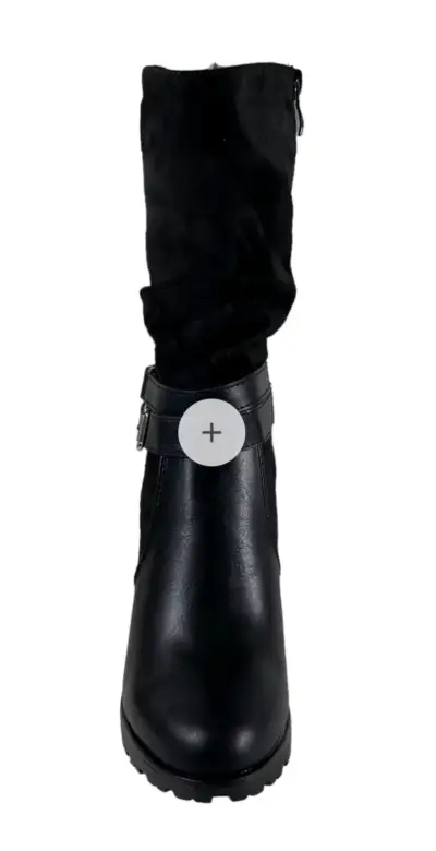 Botas negras con forro interior vía uno - miniatura 5