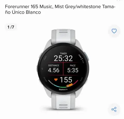 Reloj Garmin Forerunner 165 Music blanco - miniatura 4