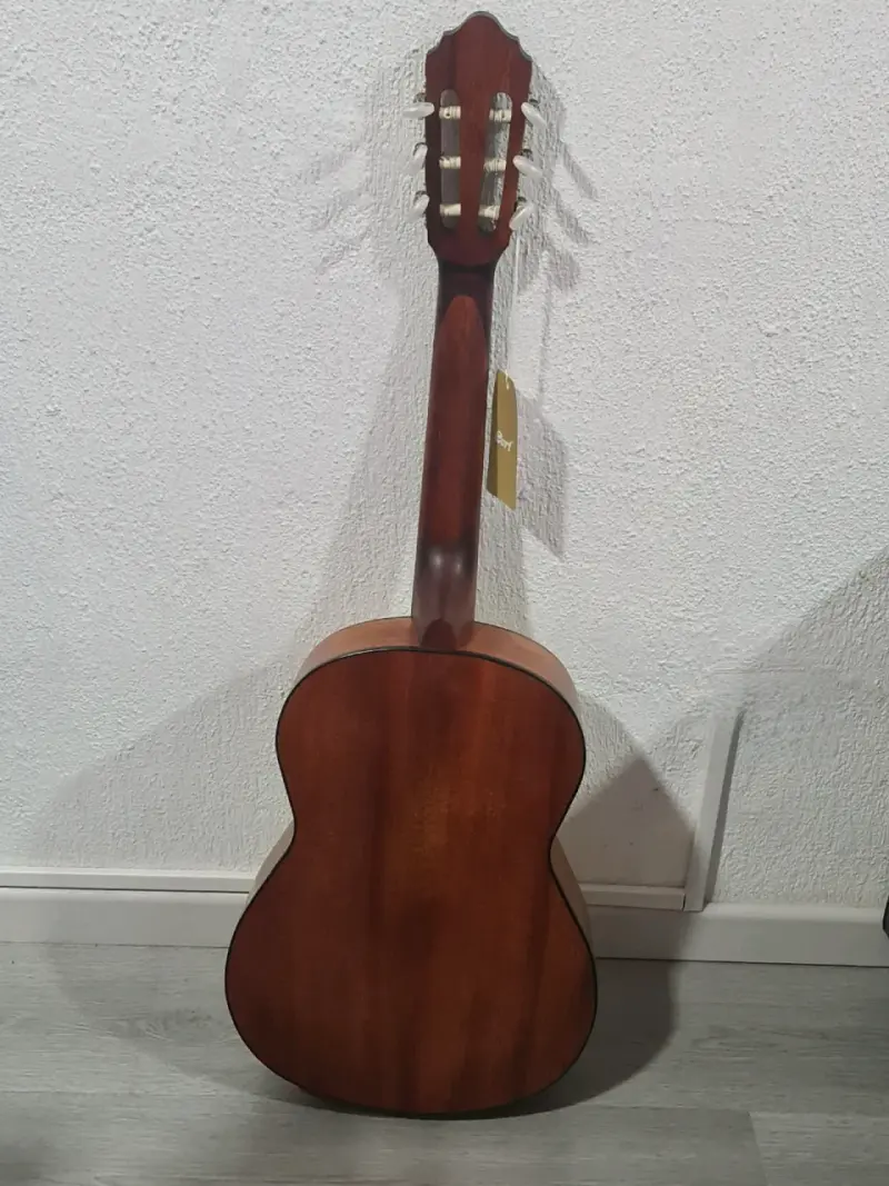 Guitarra acústica clásica color natural - 5