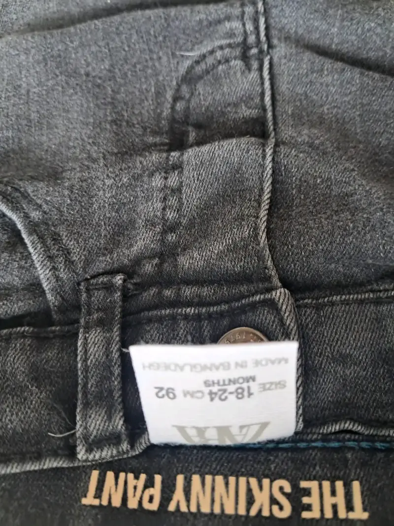 Pantalones de mezclilla grises - 2