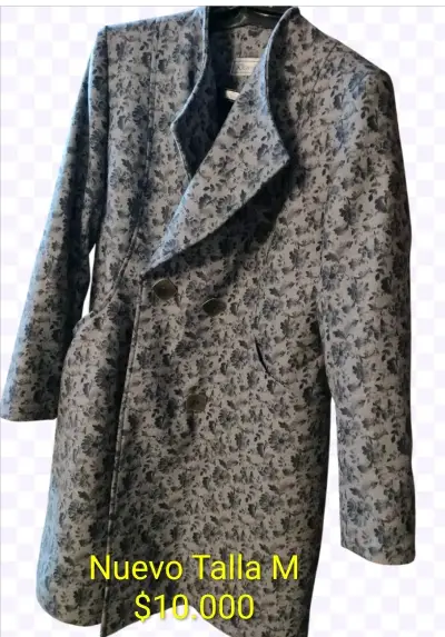 Abrigo estampado floral - miniatura 1