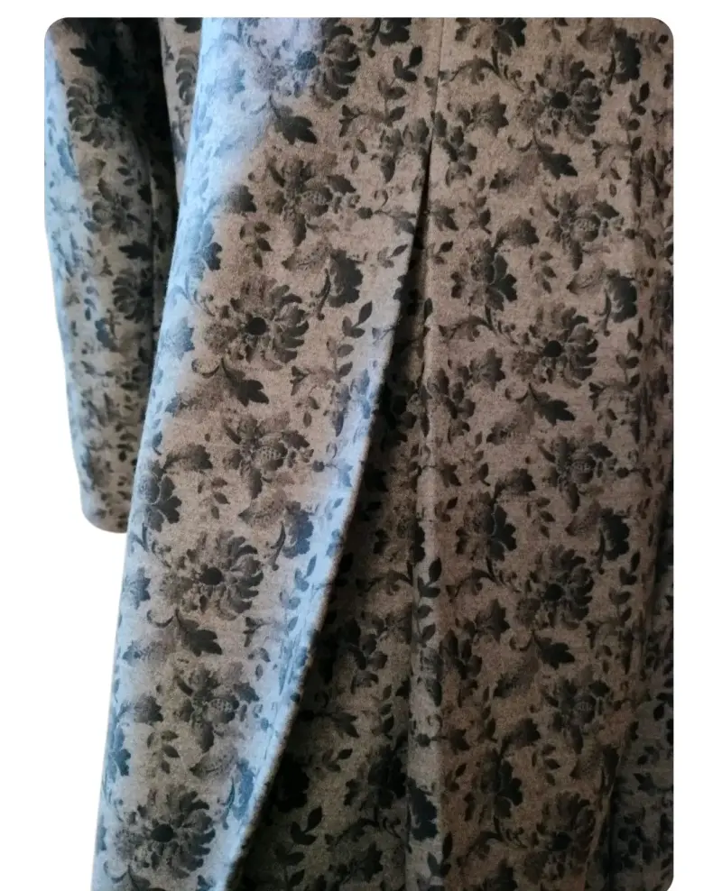 Abrigo estampado floral - 2