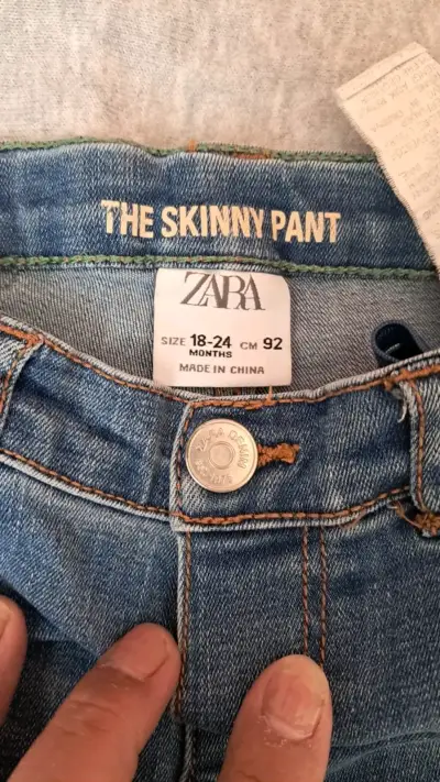 Pantalones skinny Zara 18-24 meses - miniatura 1