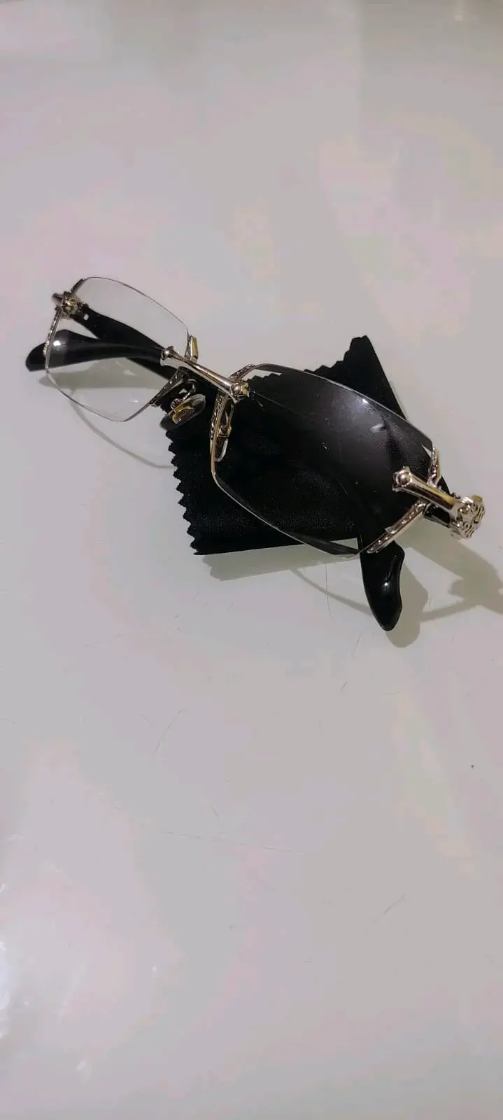 Lentes Chrome hearts sin marco - 1