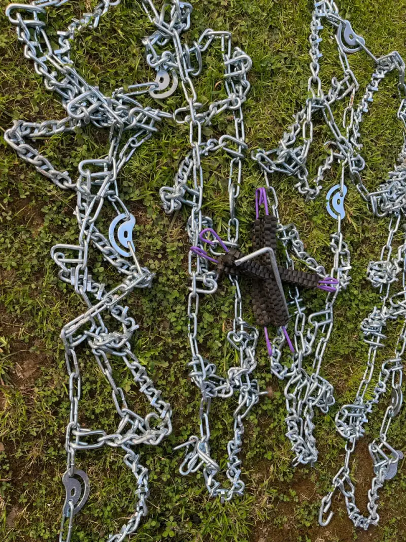 Cadenas para nieve de acero Camioneta - 3