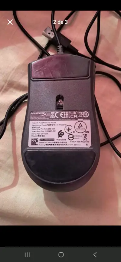 Mouse HyperX Pulsefire RGB - miniatura 3