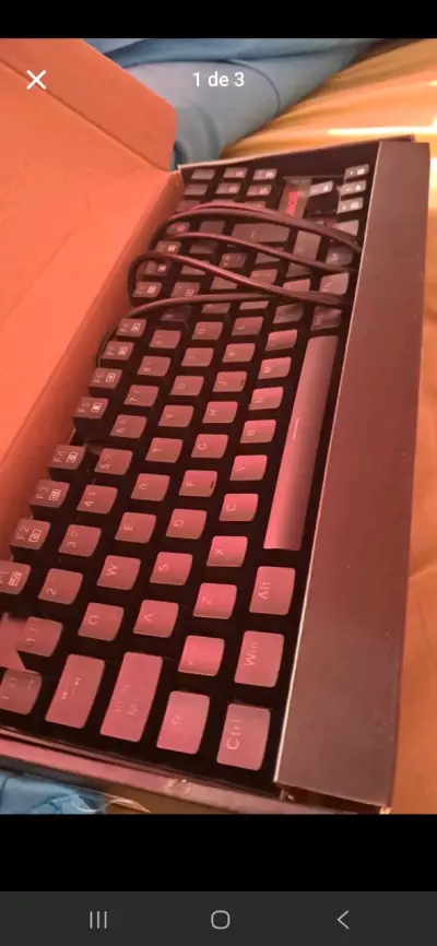 Teclado mecánico re dragon kumara USB en caja - miniatura 1