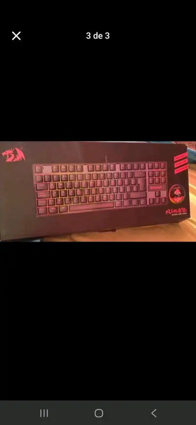 Teclado mecánico re dragon kumara USB en caja - miniatura 2