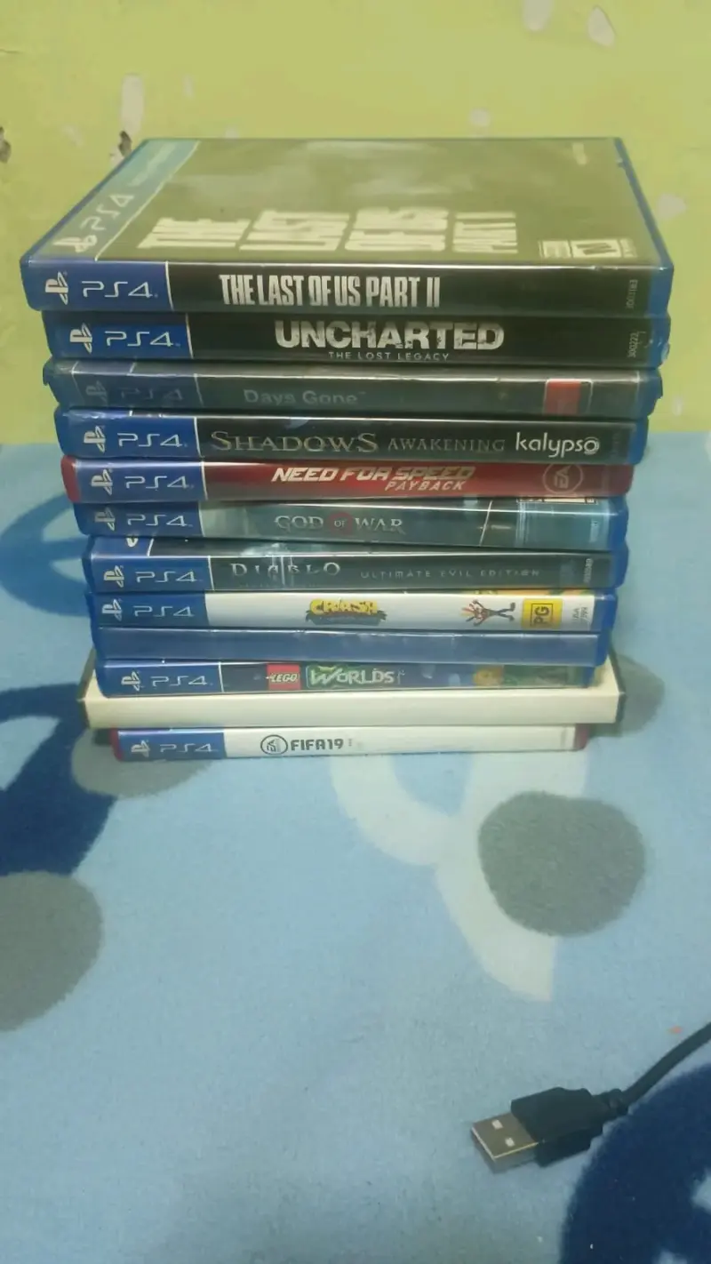 Consola PS4 con control con 4 juegos elegidos - 4