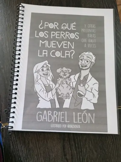 Libro espiral '¿Por qué los perros mueven la cola?' - miniatura 1