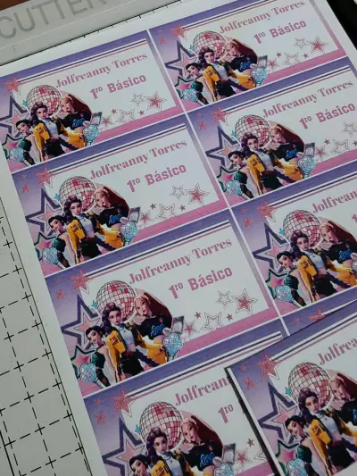 Etiquetas personalizadas escolares - miniatura 1