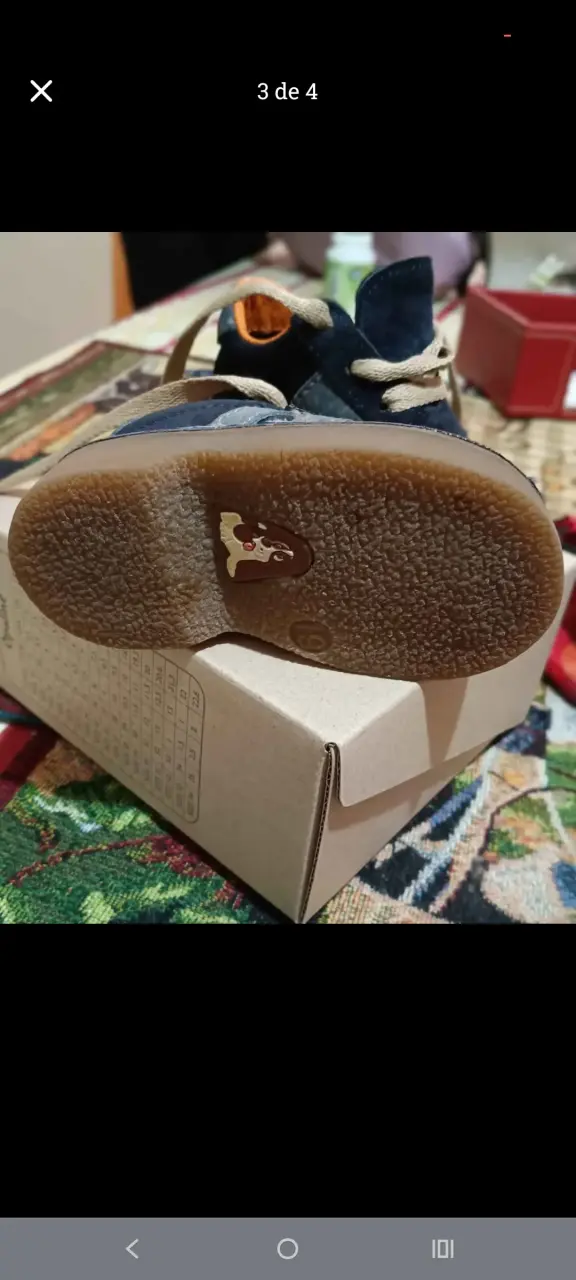 Zapatos de niño azul n°19 - 2