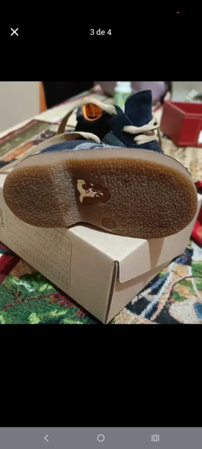 Zapatos de niño azul n°19 - miniatura 2