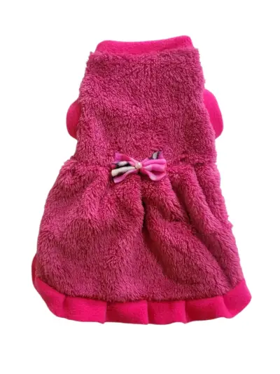 Vestido rosa para mascota - miniatura 1